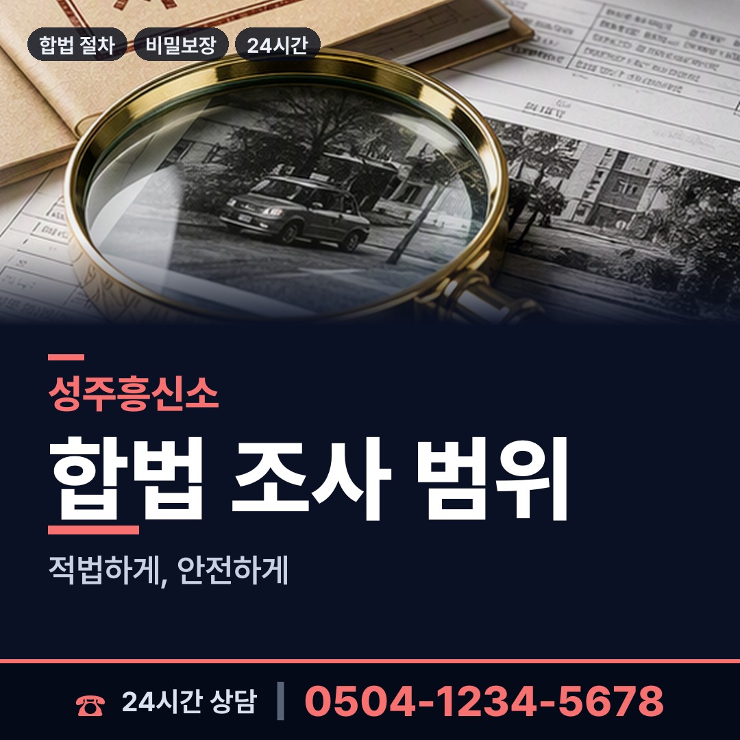 성주 성주읍 재산은닉조사 상담 안내